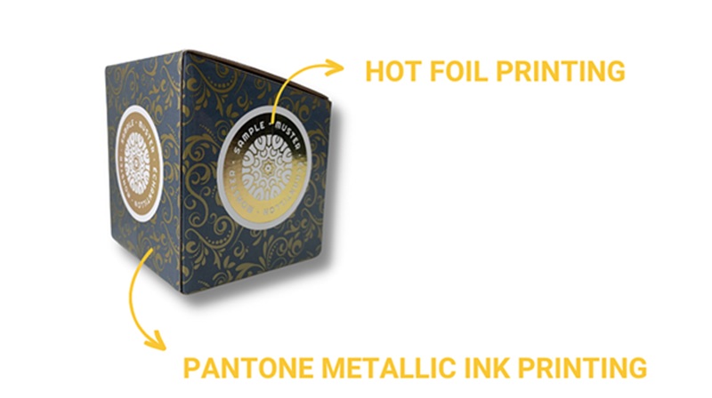 Sản phẩm dùng mực nhũ metallic 2