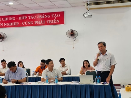 Ông Trần Ngọc Sơn – Chủ tịch HĐTV TCT phát biểu chỉ đạo